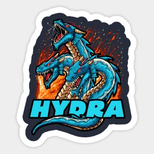 hydra dragon Sticker